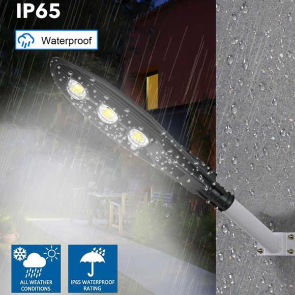 Electric Waterproof LED Street Light with AC85-265V Input Voltage and Long Lifespan