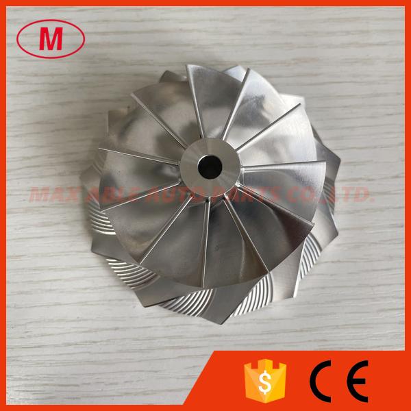 GTX3582 reverse 9833-2 62.45/82.36mm 11+0 blades turbocharger milling/aluminum 2618/billet compressor wheel
