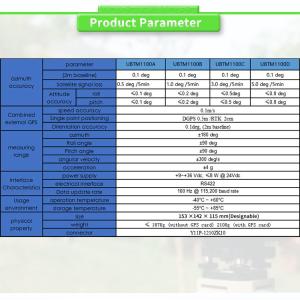 High Precision UNIVO UBTM1100Y Micro Inertial Integrated Measurement System