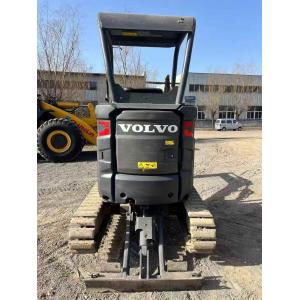Used Volvo EC18 Mini Excavator 2020 920Hrs French Import Hydraulic Hammer Bucket