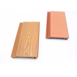 Waterproof Plastic Wood Composite 219x26x2900 WPC Exterior Wall Panel Wall