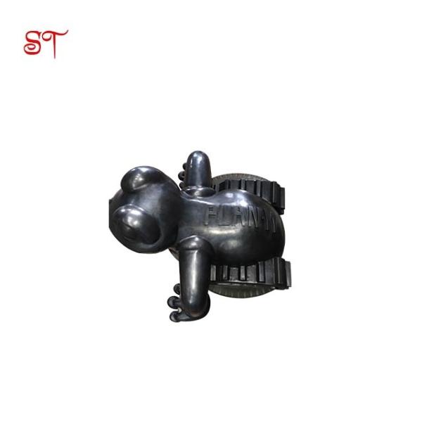Buy Creative Decorations Frog Tank Stainless Steel Cute & Funny Frogs Sculptures For Home Decorative Statues at wholesale prices