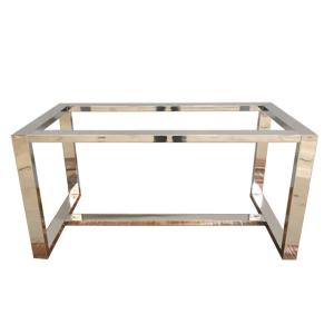 OEM ODM Metal Furniture Frame , Stainless Steel Coffee Table Frame