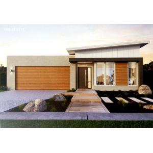 Personalization Luxury Light Steel Structure Bungalow Style House PU Insulation