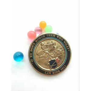 American Officers Amy Military Challenge Coin with gold plating