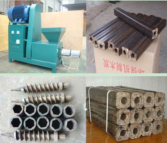 Buy Wood Branches Wood Chips Charcoal Biomass Briquette Making Machine at wholesale prices