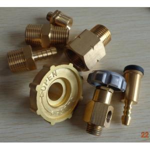 CNC machining brass connectors, made in China professional manufacturer