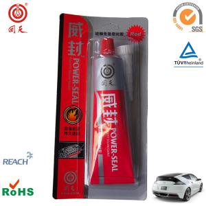 Quality High temp red rtv silicone gasket maker for gasket sealing / red rtv silicone adhesive for sale