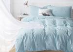 Real Simple Washed Twin Size Bedding Sets Soft 4 Pcs 100% Cotton Sample