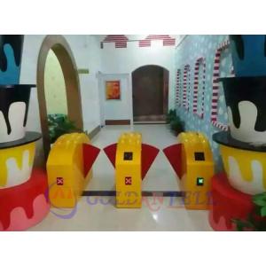 Biometric Swing Barrier Gate 0.6s Speed 40 Persons/Min