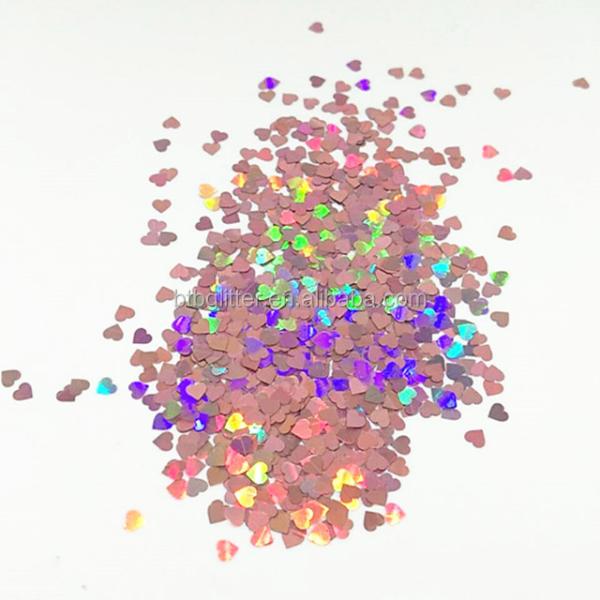 Valentine's Day Red Hearts Glitter Confetti for Wedding Decor and Other Holiday Supplies Polyester Material