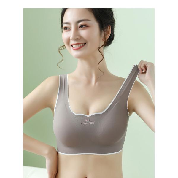 New design hot sale dropshipping cheapest One Piece wireless Push Up young sexy girls seamless ladies Bra women sports bra vest