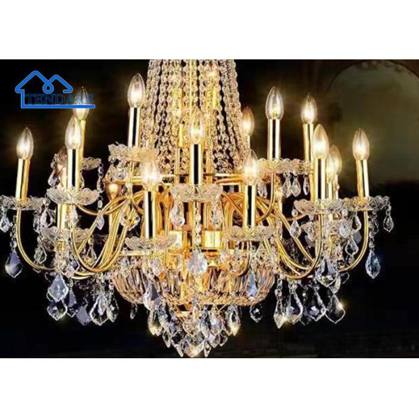 Creative Party Tent Accessories Ceiling Atmosphere Luxury Crystal Chandelier