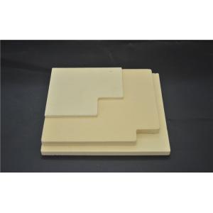 Quality Machinable Yellow Zirconium Oxide Ceramic Plate Wear Resistance Customized for sale