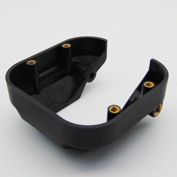 Black Plastic Injection Parts Fireproofing SPI 300K ABS Injection Molding For