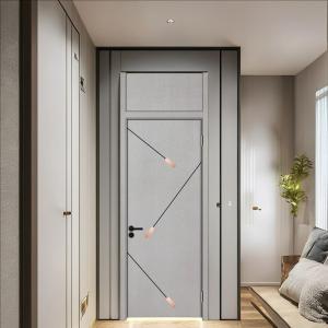 Heat Transfer WPC Hollow Doors For Eco-Friendly And High-Performance