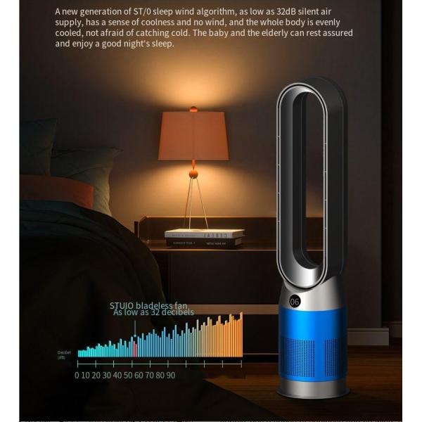 Smart 3 In 1 Tower Fan Floor Fan With Cooling And Heating Functions And Remote Control