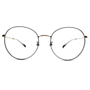 FM2597 Durable Lightweight Metal Spectacles Frames Unisex Optical Round Eyewear