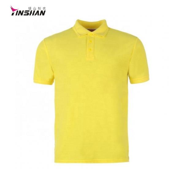 Custom Logo Design Work Team Sports Golf Polo Shirts For Men Casual Quick Dry Polo Plain Color