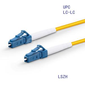 LC/upc-LC/upc SM Simplex Yellow Fiber Optic Patch Cord ,fiber optical jumper