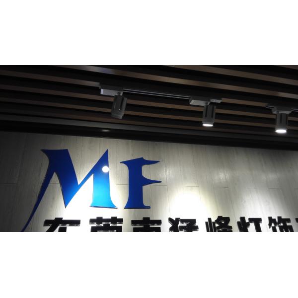 25W 4000K Led Track Lights Black Dimmable