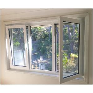 Hot Sale UPVC Casement Tilt Turn Window with Double Glazing