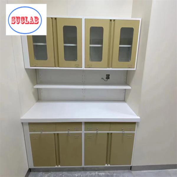 Hospital Clinic Furniture Disposal Cupboard Manufacturers L 3000*W 600* H 850 To