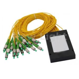 FTTH FC APC Fiber Optic Splitter Single Mode 1x32 PLC Splitter With FC APC