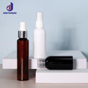 60ml Plastic Cosmetic Bottles Brown Eye Dropper Bottles With PET Collar And