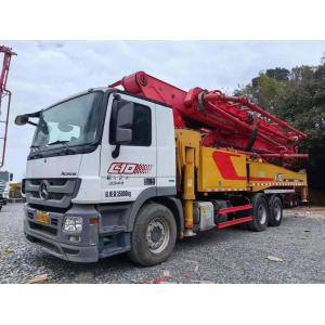 China Boom concrete pump truck 52m Concrete Pump Truck with Mercedes Benz Chassis for Construction Projects on sale