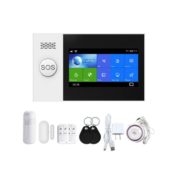 WIFI GSM Wireless Security Alarm System Remote Control 433mhz Detectors IOS