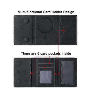 Compact Magnetic Closure Wallet With Slim Design RFID Blocking