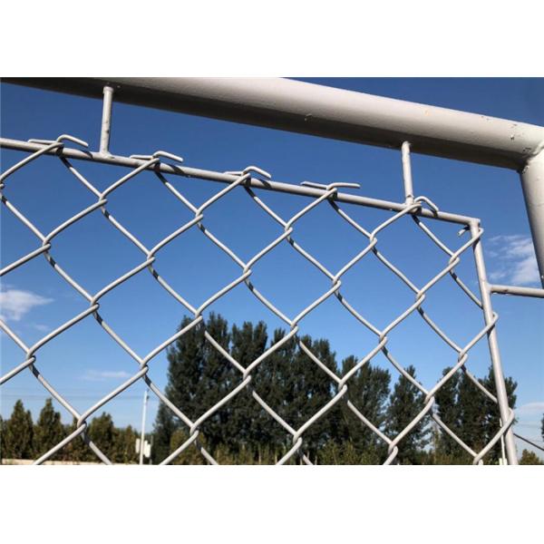 Buy Temporary Chain Link Garden Fencing For Sports , Power Coated Chain Link Fence at wholesale prices