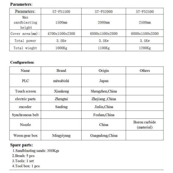 Vertical Automatic Glass Sandblasting Machine