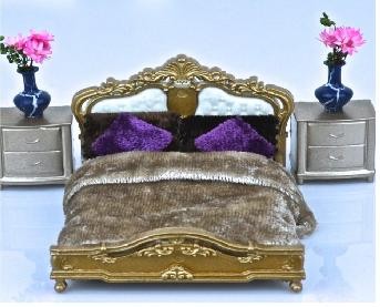 Buy European style bed------scale model bed ,model furnitures, architectural model furniture at wholesale prices