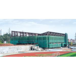 Quality Low Carbon Steel Building Steel Frame Fabrication For Gymnasium for sale