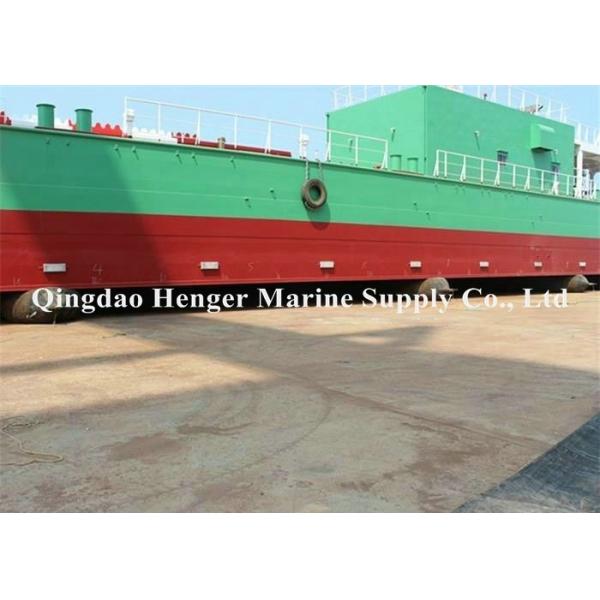 Buy Fishing Pneumatocyst Barge Ship Launching Airbags Natural Rubber Material at wholesale prices