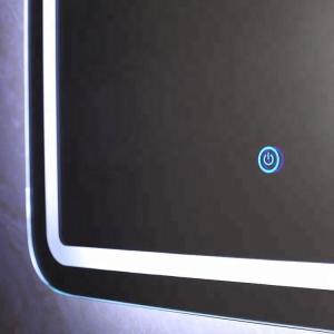 Bluetooth And Defogger Backlit Bathroom Wall Mirror SMD2835 4000K