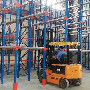 Heavy Duty Warehouse Storage Drive In Pallet Racking Customized