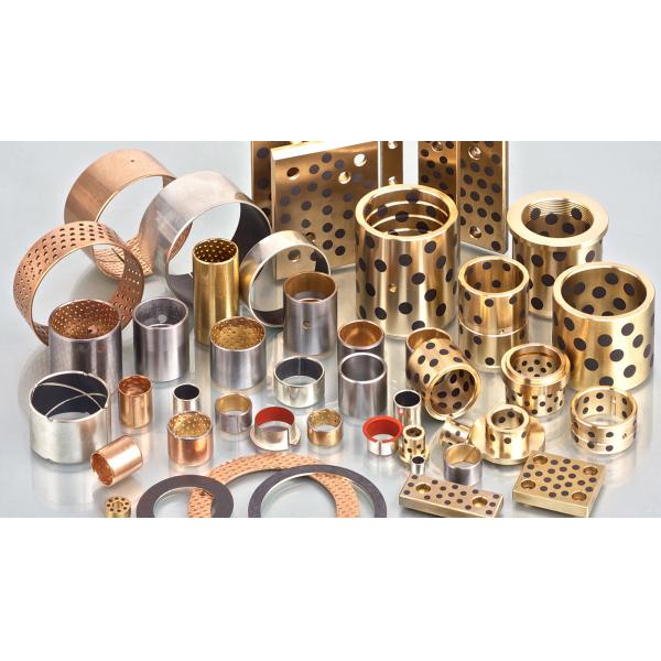 Maintenance Free AlSn20Cu Steel Backed Bronze Bushings with Tin or Copper Plating