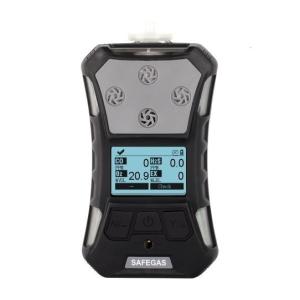 Portable LEL, CO2, CO, H2S, O2, SO2 Gas Detector 6 In 1 Analyzer IECEX and ATEX