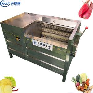 High Output Commercial Potato Peeler , Roofy Vegetable Ginger Turmeric Peeling