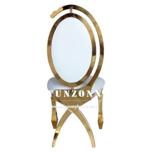 Dubai Luxury Hotel Furniture Cheap Wholesale Gold Stainless Steel Banquet