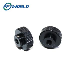Precision CNC Aluminum Parts Accessories Black Anodizing Electrical