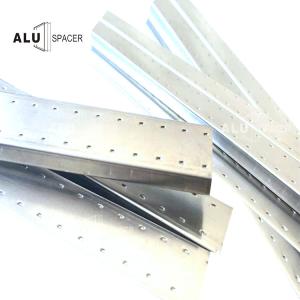 double glass insulated glass high frequency welded aluminum spacer bar