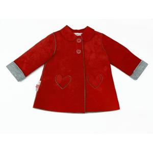 China Polyester Fabric Autumn Cute Baby Girl Jackets Cotton on sale
