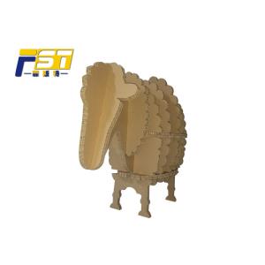 Eco - Friendly Cardboard Box Furniture , Individual Design Foldable Cardboard