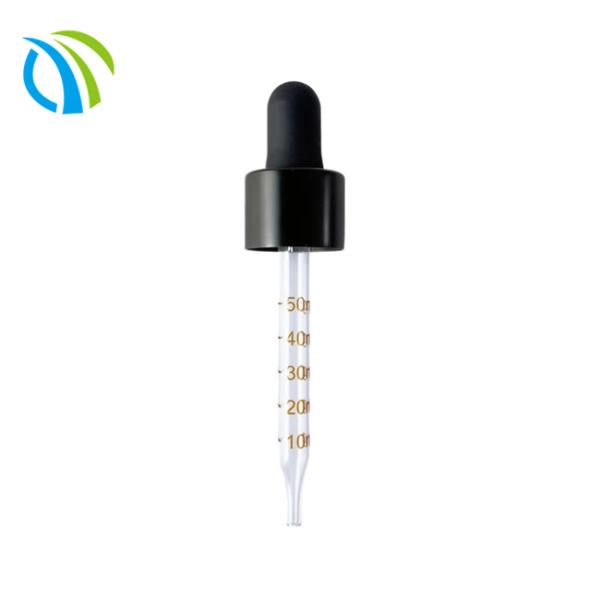 Essential Oil 18/415 Empty Dropper Bottles 3in 7.6cm Aluminum 18mm