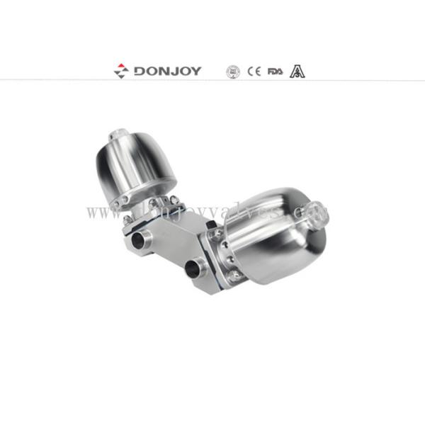 Buy Stainless Steel Actuator Welding Multiport  Pneumatic Sanitary Diaphragm Valve at wholesale prices