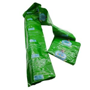 High Shrinkage PVDC Plastic Sausage Casings 100mm Caliber Logo Printing